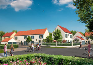 Maisons côté Rue à MOUSSY-LE-NEUF